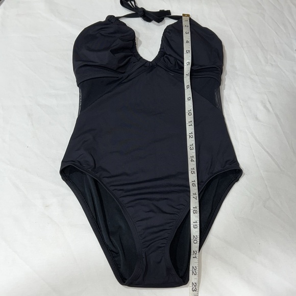 NWOT Bleu Rod Beattie Don't Mesh W/ Me
Halter One-Piece Swimsuit Black, 6 - Picture 8 of 12